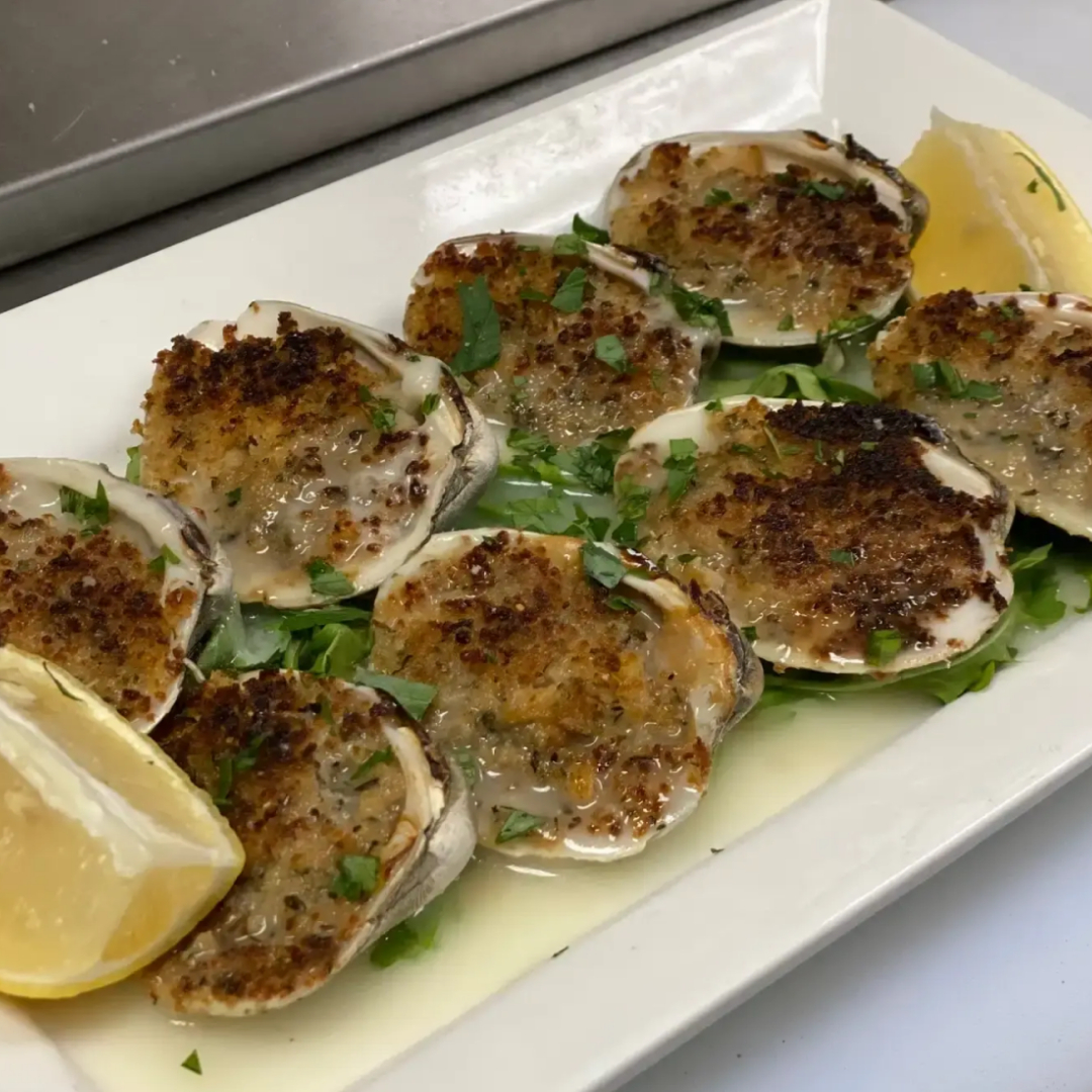Baked Clams (6 piece)