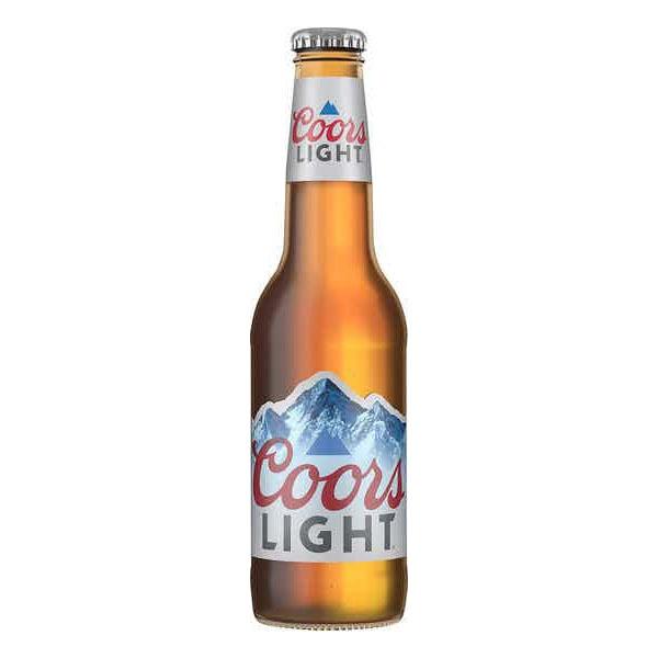 Coors Light American Lager Beer 354ml Bottle