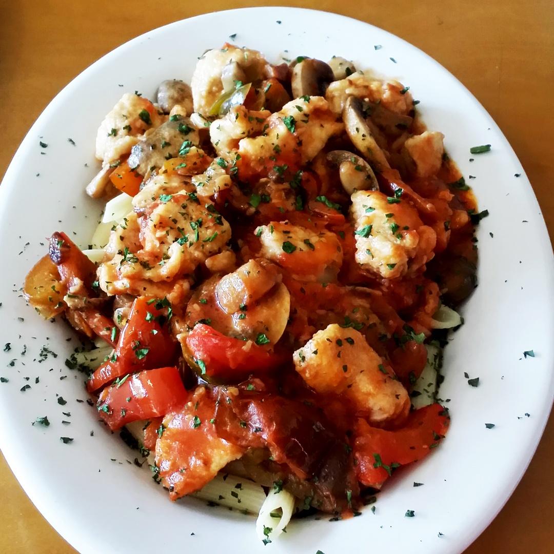 Chicken Cacciatore (Lunch Portion) - With Pasta
