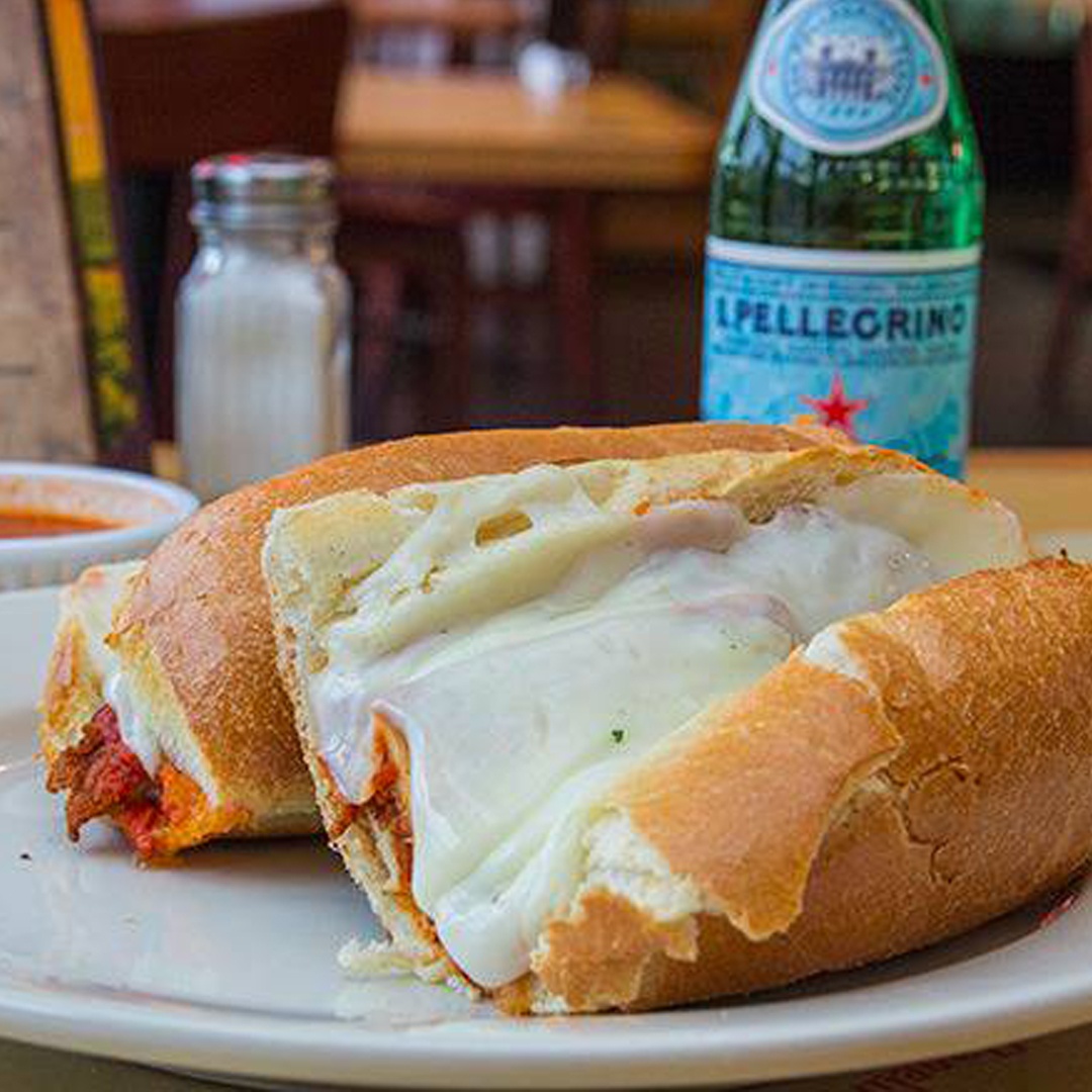 Veal Parmigiana Sub
